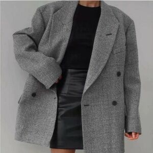 Commense wool - blend belted Blazer